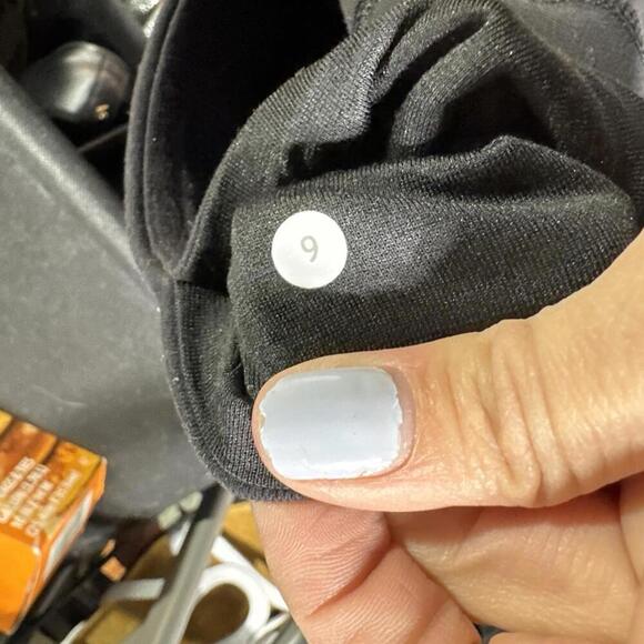 Lululemon Leggings 6 black wunder under full length athletic preppy workout yoga - Picture 3 of 6